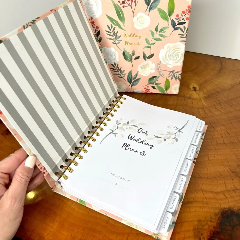 Caledonia Design Co. Store Wedding Planner Book and Organizer with Gift Box